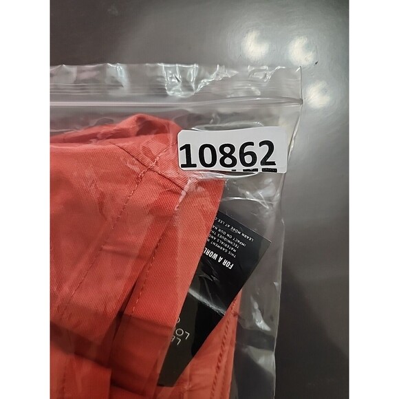 Lee Legendary Carpenter Shorts Womens 6 Coral Hammer Loop Cotton Stretch NEW - Picture 11 of 11